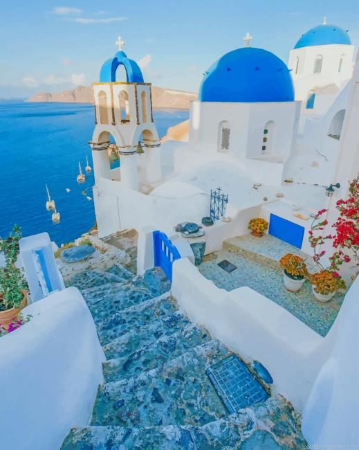 Holiday In Greece Cities Painting By Numberss.png