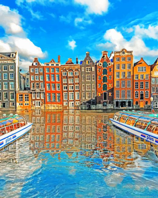 Holland Amsterdam Cities Painting By Numberss.png
