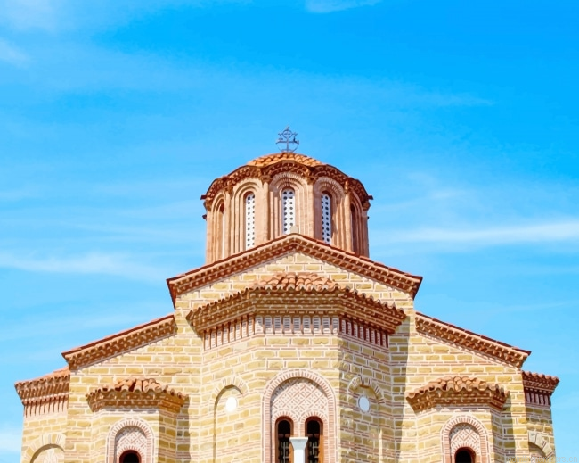 Holy Monastery St John The Theologian Painting By Numbers.png