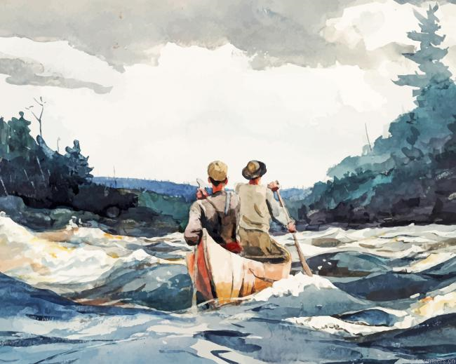 Homer Canoeinra Pids Painting By Numberss.png