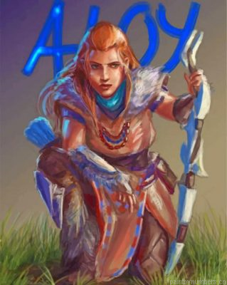 Horizon Zero Dawn Aloy Painting By Numbers.png