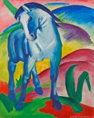 Horse By Franz Marc Painting By Numbers.png