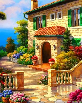 House Garden Painting By Numbers.png
