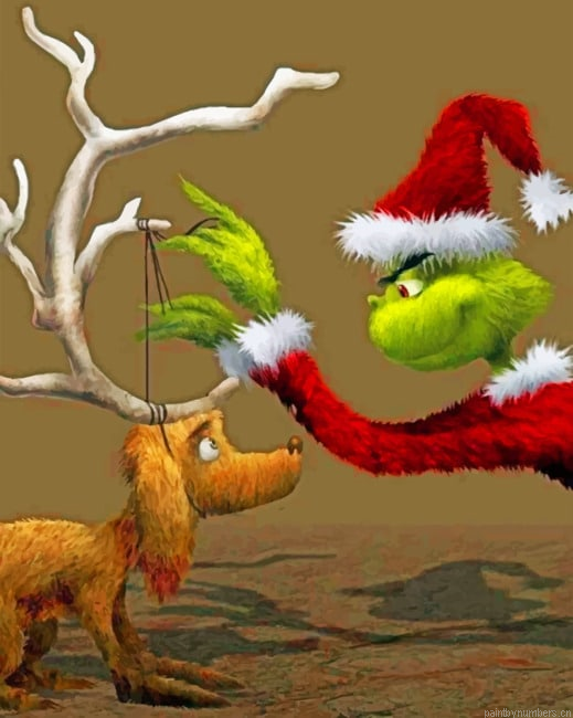 How The Grinch Stole Christmas Painting By Numberss.png