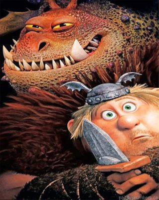 How To Train Your Dragon Painting By Numbers.png