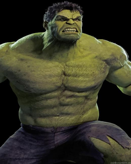 Hulk Revenge Movies Painting By Numberss.png