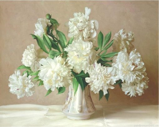 Hydrangea Rose Painting By Numbers.png