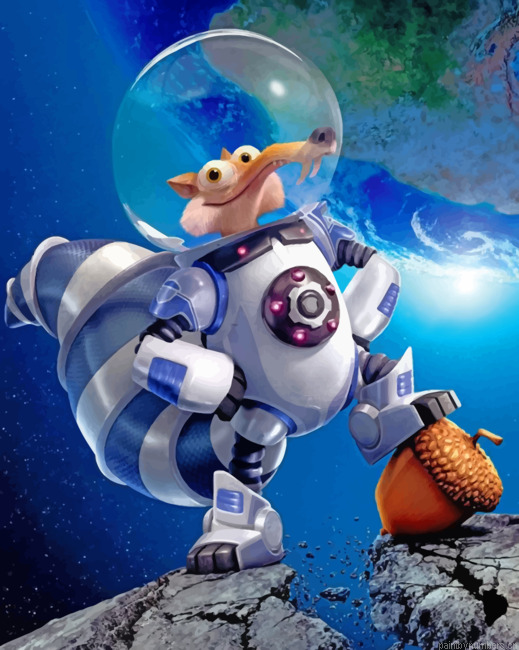 Ice Age Collision Course Painting By Numbers.png