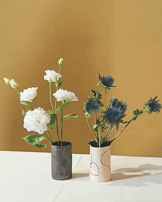 Ikebana Vases Flowers Painting By Numberss.png