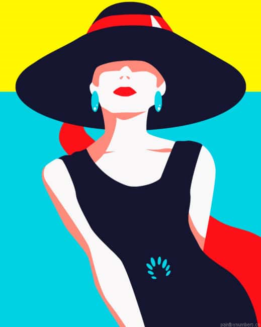 Illustration Fashion Girl Painting By Numberss.png