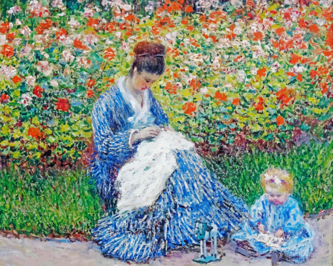 Impressionism Monet Camille Painting By Numberss.png