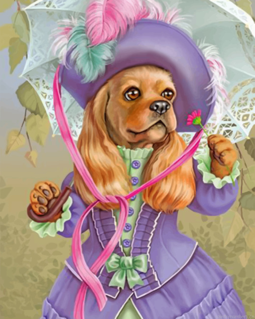 Impressionist Dog Painting By Numbers.png