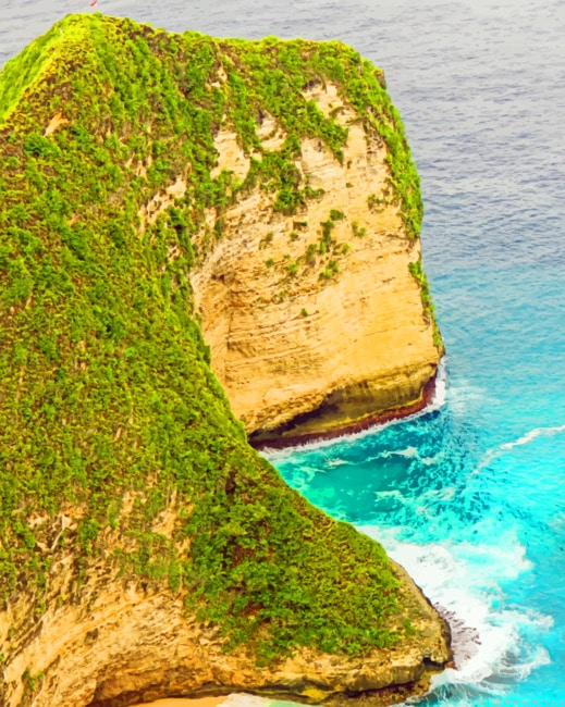 Indonesia Island Cliff Seascapes Painting By Numberss.png