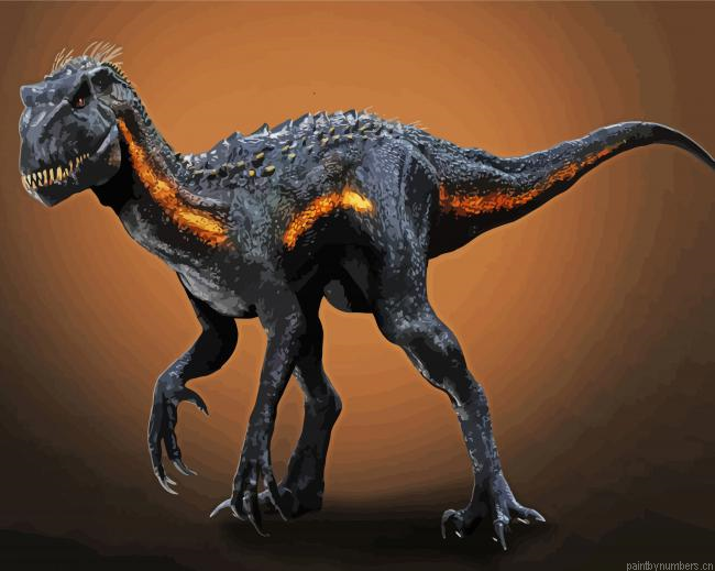 Indoraptor Painting By Numberss.png