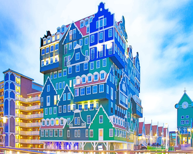 Inntel Hotels Amsterdam Buildings Painting By Numberss.png