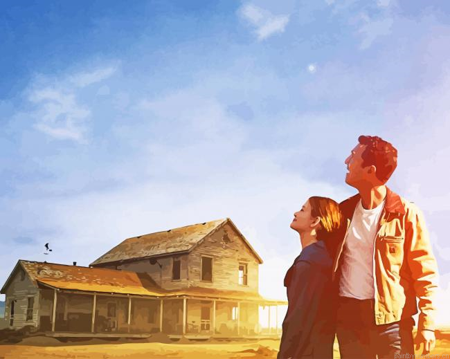 Interstellar Murph And Cooper Movies Painting By Numberss.png