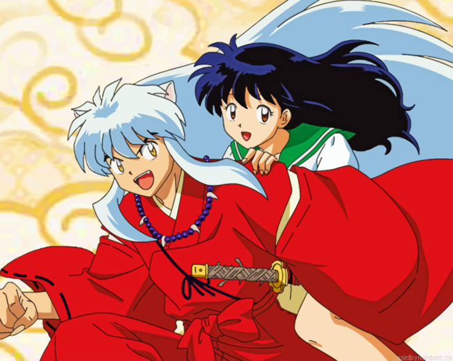 Inuyasha Anime Painting By Numberss.png