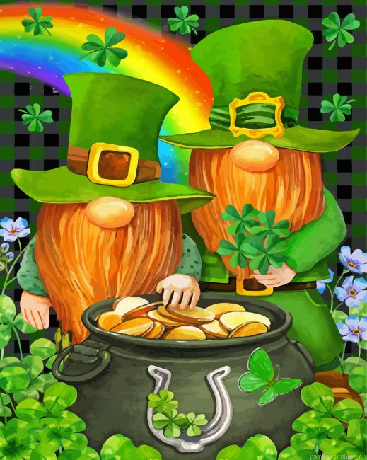 Irish Gnomes St Painting By Numberss.png