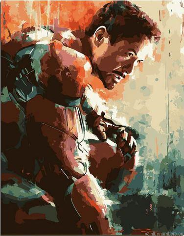 Iron Man Painting By Numbers.png