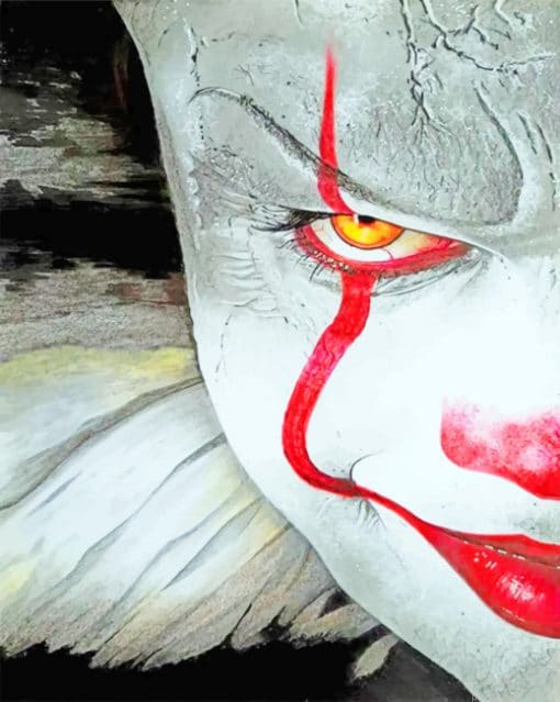 It Pennywise Painting By Numberss.png