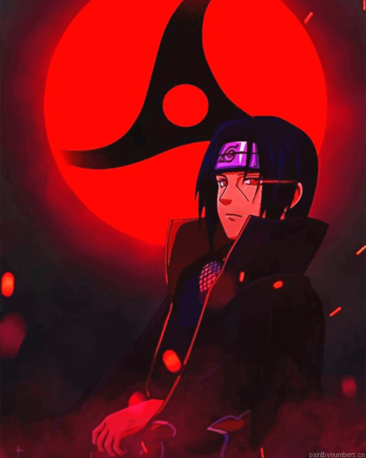 Itachi Uchiha Painting By Numberss.png