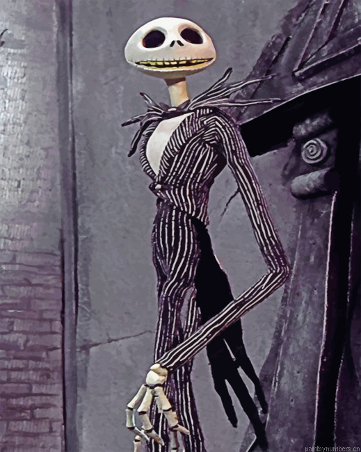 Jack Nightmare Before Christmas Painting By Numberss.png