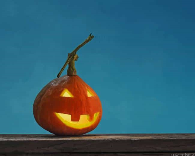 Jack O Lantern Halloween Painting By Numberss.png