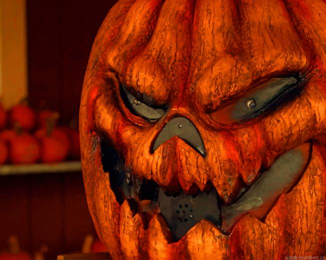 Jack O Lantern Pumpkin Painting By Numberss.png
