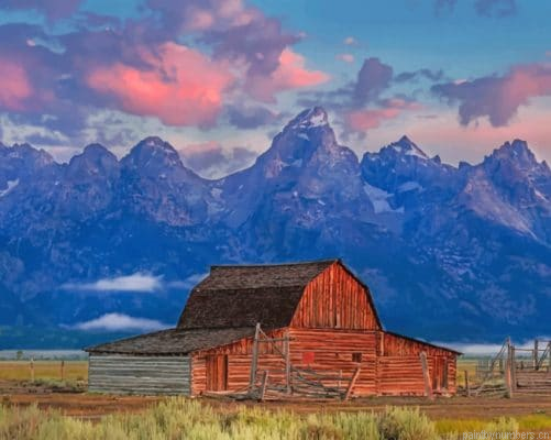 Jackson Hole Barn Painting By Numbers.png