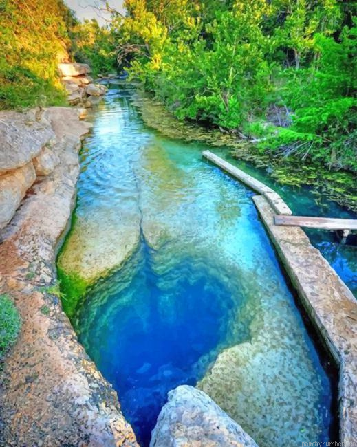 Jacobs Well Wimberley Tx Nature Painting By Numberss.png