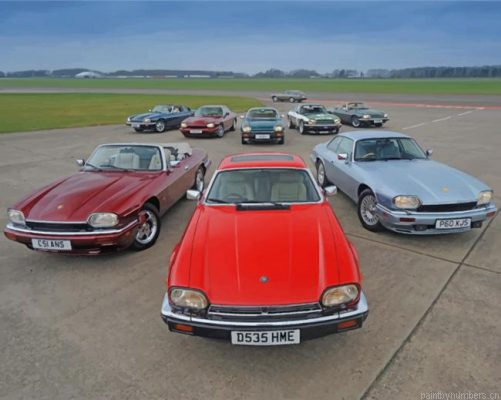 Jaguar Xjs Cars Painting By Numbers.png