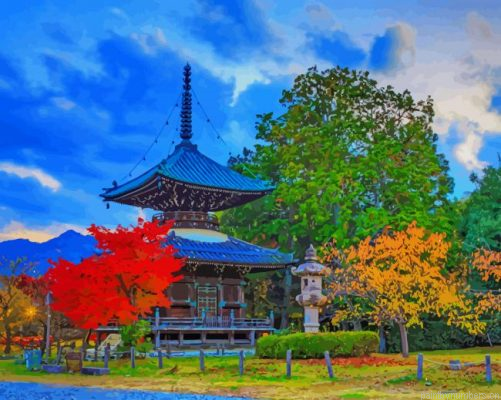 Japan Kyoto Park Autumn Painting By Numbers.png
