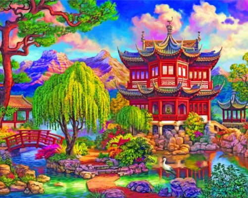 Japanese Park Painting By Numbers.png