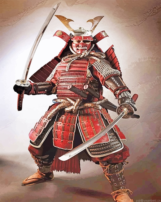 Japanese Samurai Painting By Numberss.png