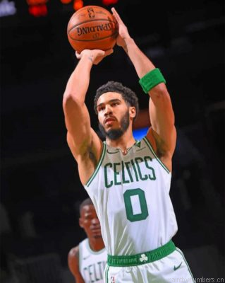 Jayson Tatum Boston Celtics Painting By Numbers.png
