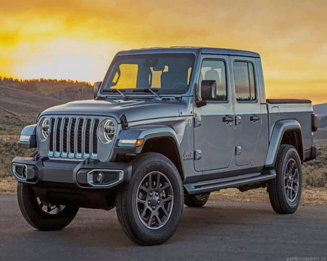 Jeep Gladiator Cars Painting By Numbers.png