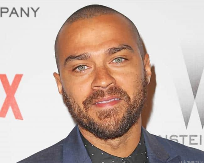 Jesse Williams Greys Anatomy Actors Painting By Numbers.png