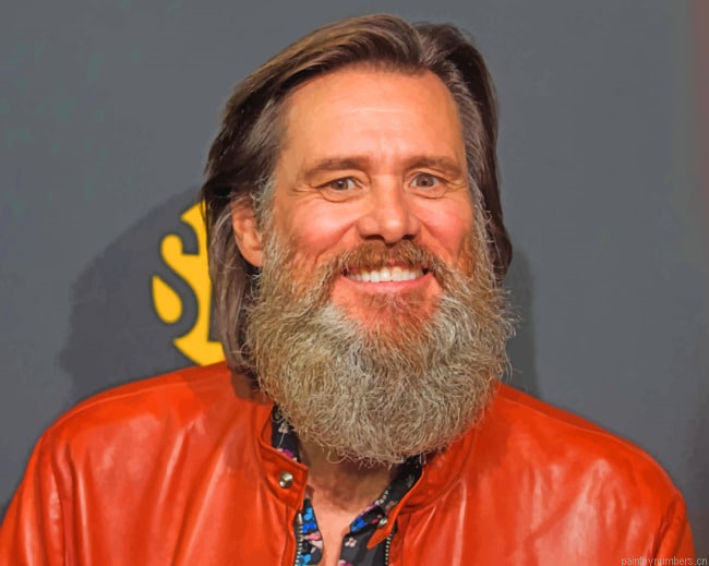 Jim Carrey Smiling Actors Painting By Numberss.png