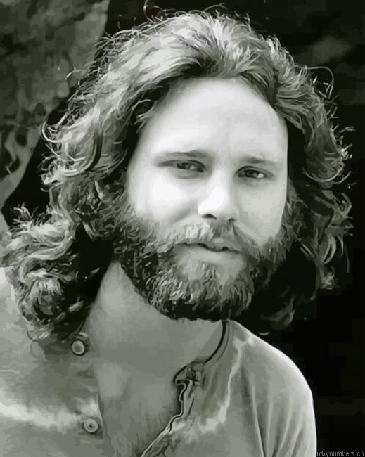 Jim Morrison Singers Painting By Numberss.png