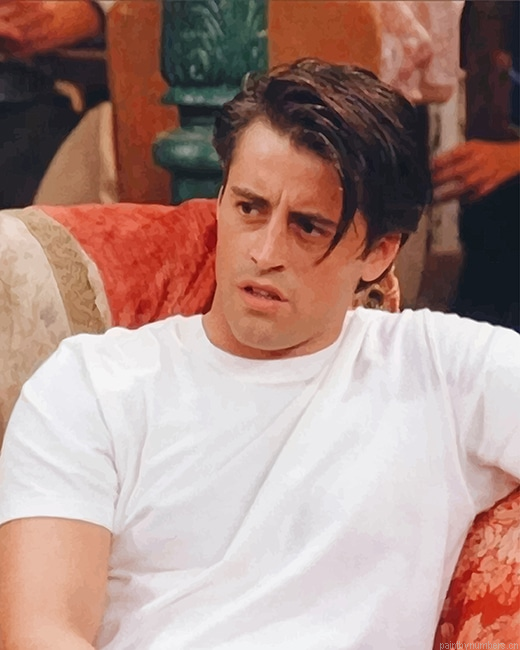 Joey Tribbiani Friends Matt Leblanc Painting By Numberss.png