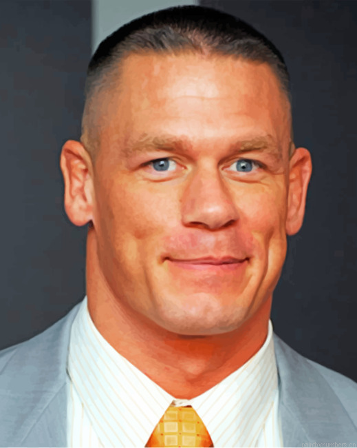 John Cena Portrait Painting By Numbers.png