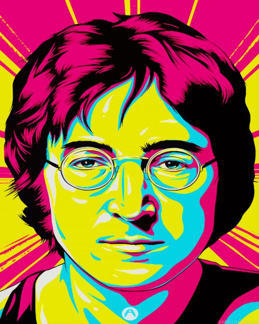 John Lennon Pop Art Painting By Numberss.png