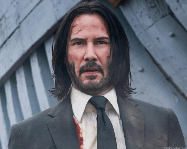 John Wick Keanu Reeves Actors Painting By Numbers.png
