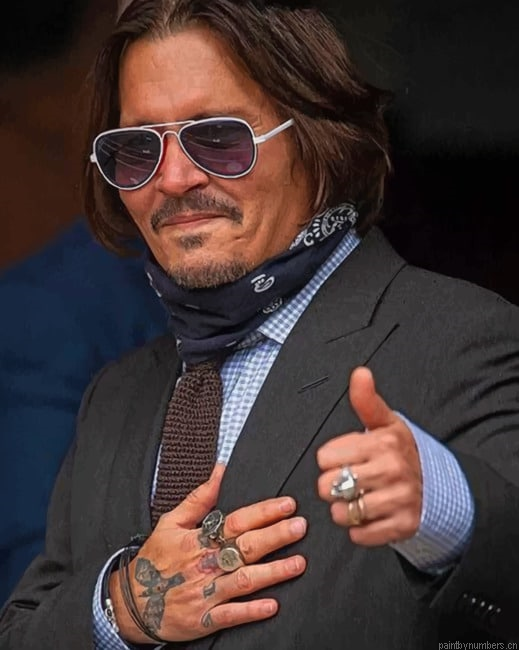 Johnny Deep Actors Painting By Numberss.png