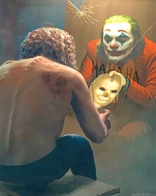 Joker In The Mirror Movies Painting By Numbers.png