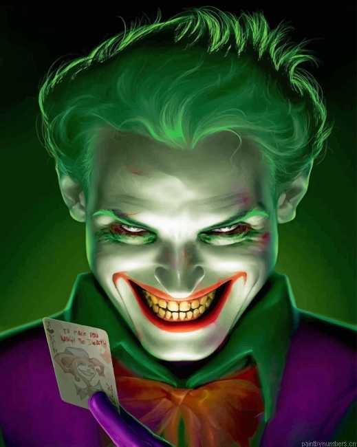 Joker Smile Face Painting By Numbers.png