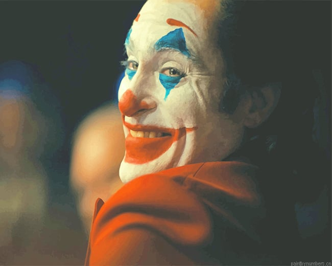 Joker Smiling Movies Painting By Numberss.png