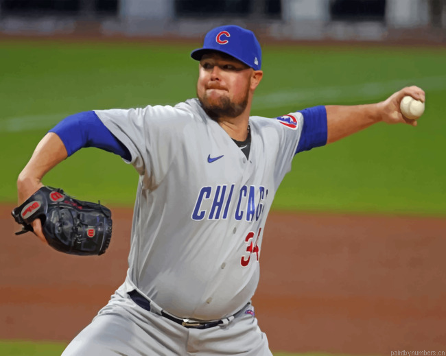 Jon Lester Chicago Cubs Painting By Numbers.png