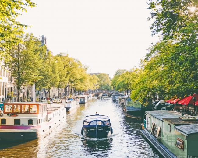 Jordaan Amsterdam Cities Painting By Numbers.png