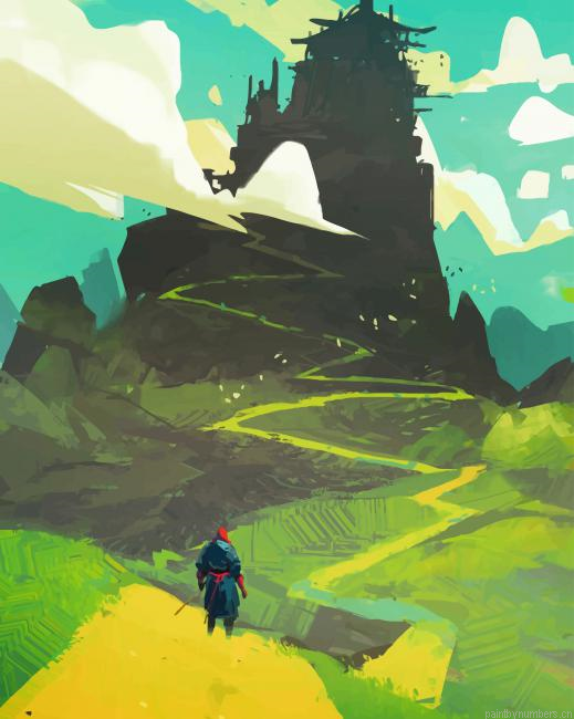Journey Artwork Painting By Numberss.png